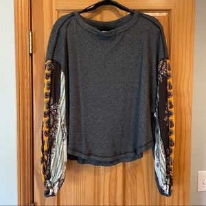 Free People Waffle Long Sleeve. Perfect Condition.